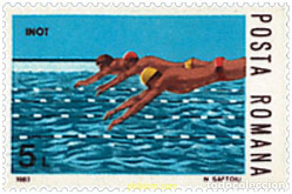 Briefmarken: 594229 MNH RUMANIA 1983 DEPORTES NAUTICOS
