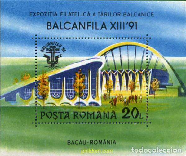Sellos: 62362 MNH RUMANIA 1991 BALKANFILA-91.