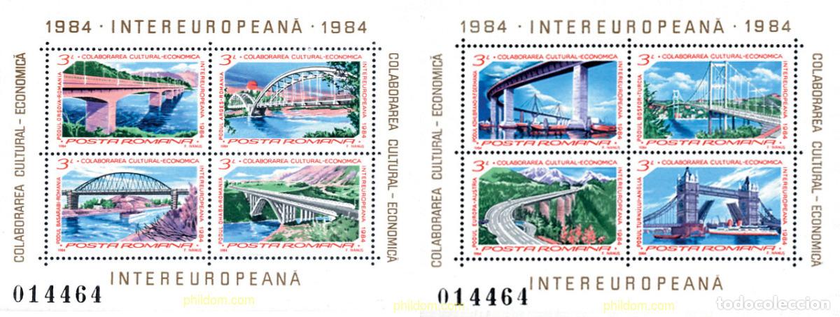 Sellos: 62149 MNH RUMANIA 1984 INTEREUROPA