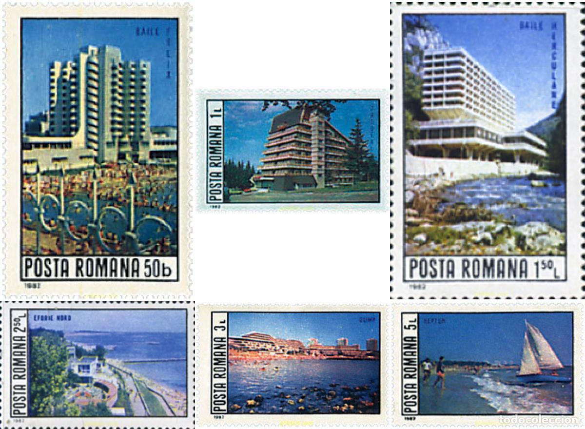 Sellos: 62038 MNH RUMANIA 1982 BALNEARIOS