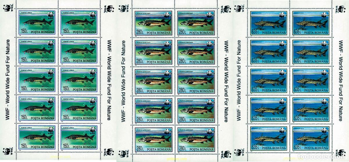Sellos: 275286 MNH RUMANIA 1994 ESTURIONES