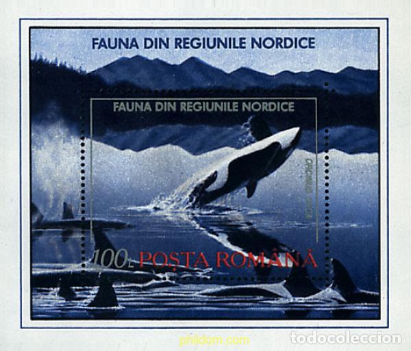 Sellos: 62402 MNH RUMANIA 1992 FAUNA DE LOS PAISES NORDICOS