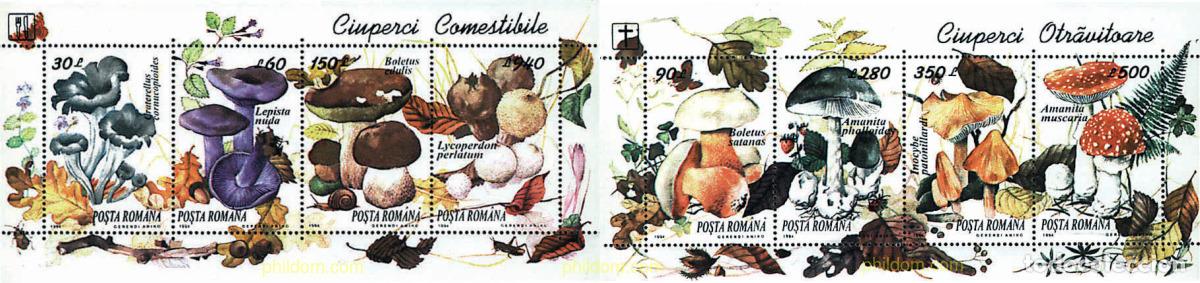 Sellos: 76833 MNH RUMANIA 1994 SETAS