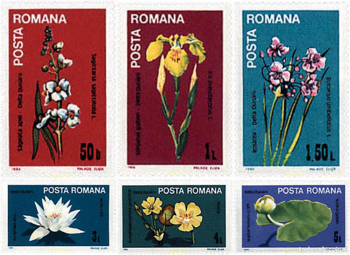 Sellos: 93980 MNH RUMANIA 1984 FLORES
