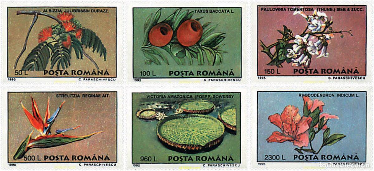 Sellos: 93995 MNH RUMANIA 1995 FLORA