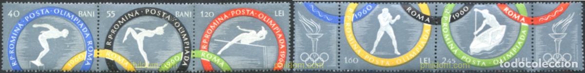 Briefmarken: 7069 MNH RUMANIA 1960 17 JUEGOS OLIMPICOS VERANO ROMA 1960