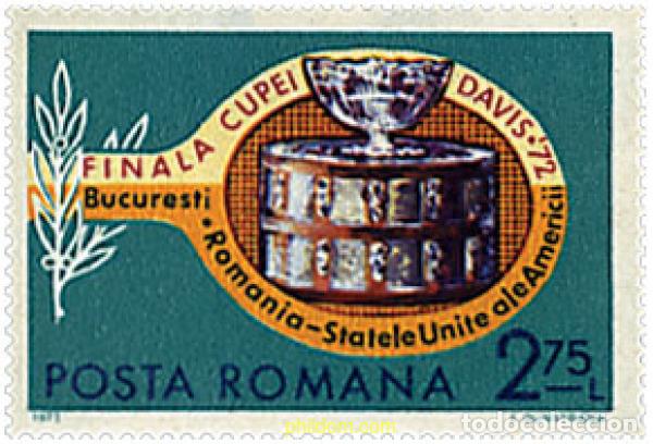 Sellos: 61963 MNH RUMANIA 1972 FINAL DE LA COPA DAVIS
