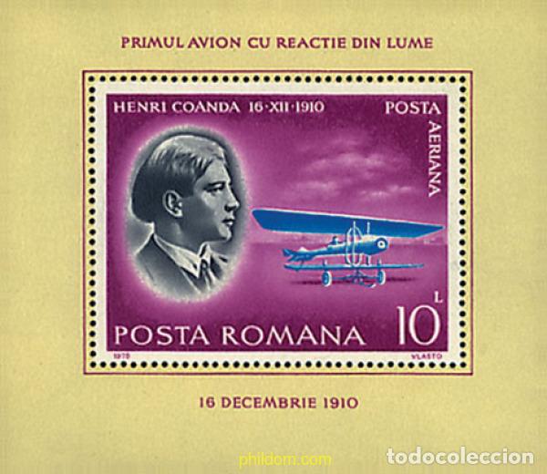 Sellos: 62004 MNH RUMANIA 1978 PIONEROS DE LA AVIACION