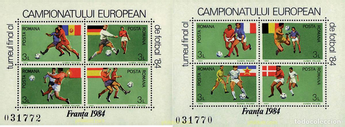 Sellos: 62118 MNH RUMANIA 1984 CAMPEONATOS DE EUROPA DE FUTBOL