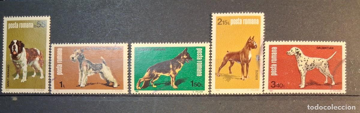 Sellos: RUMAN&Iacute;A, 1981, CAT.YT.3314/3318.