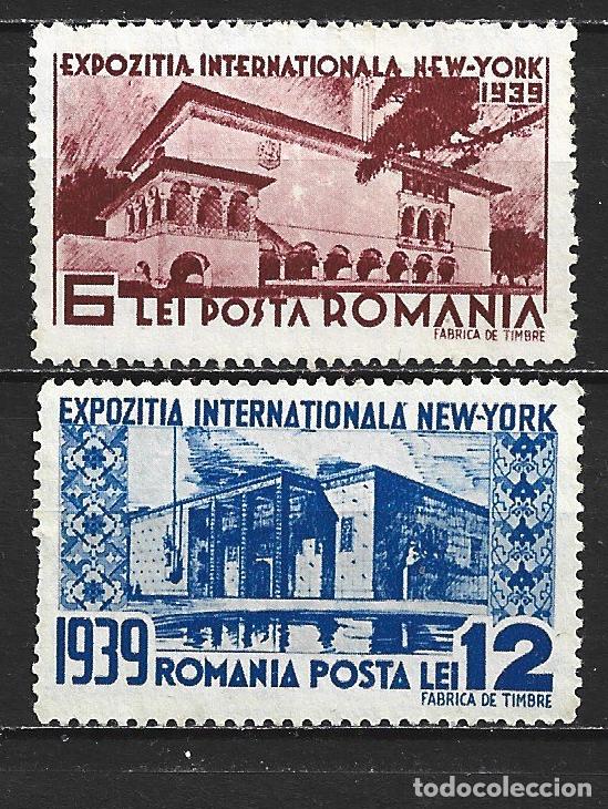 Sellos: RUMANIA YVERT NUM. 566/567 SERIE COMPLETA NUEVA SIN GOMA