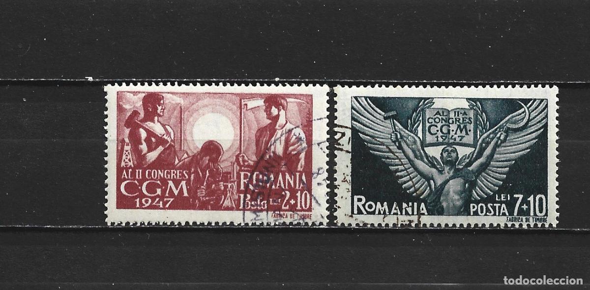 Sellos: RUMANIA YVERT NUM. 997/998 SERIE COMPLETA USADA
