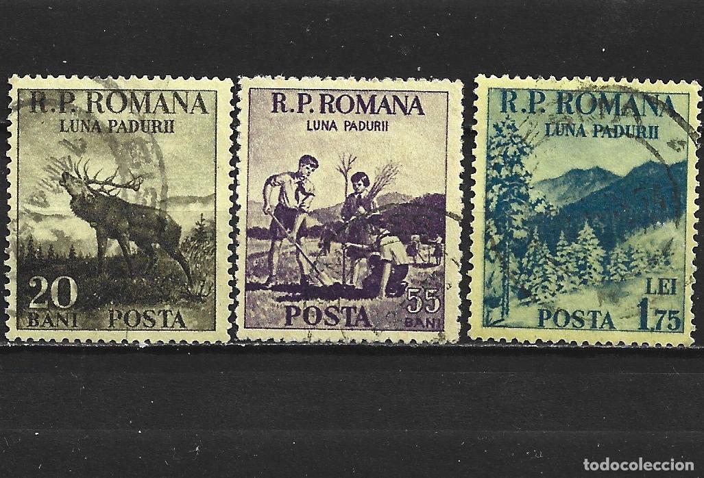 Sellos: RUMANIA YVERT NUM. 1337/1339 SERIE COMPLETA USADA