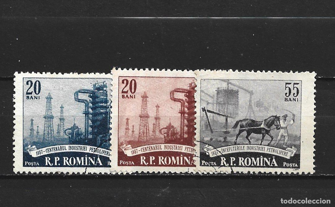 Sellos: RUMANIA YVERT NUM. 1541/1543 SERIE COMPLETA USADA