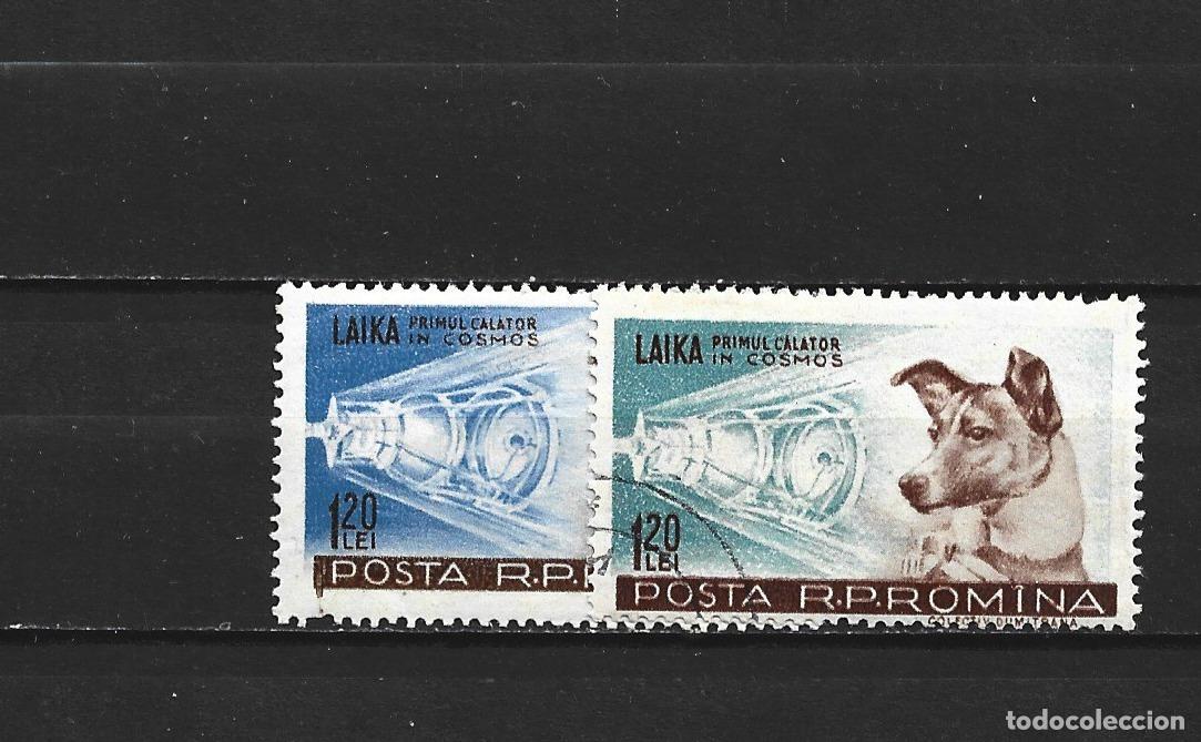 Sellos: RUMANIA YVERT NUM. 1550/1551 SERIE COMPLETA USADA