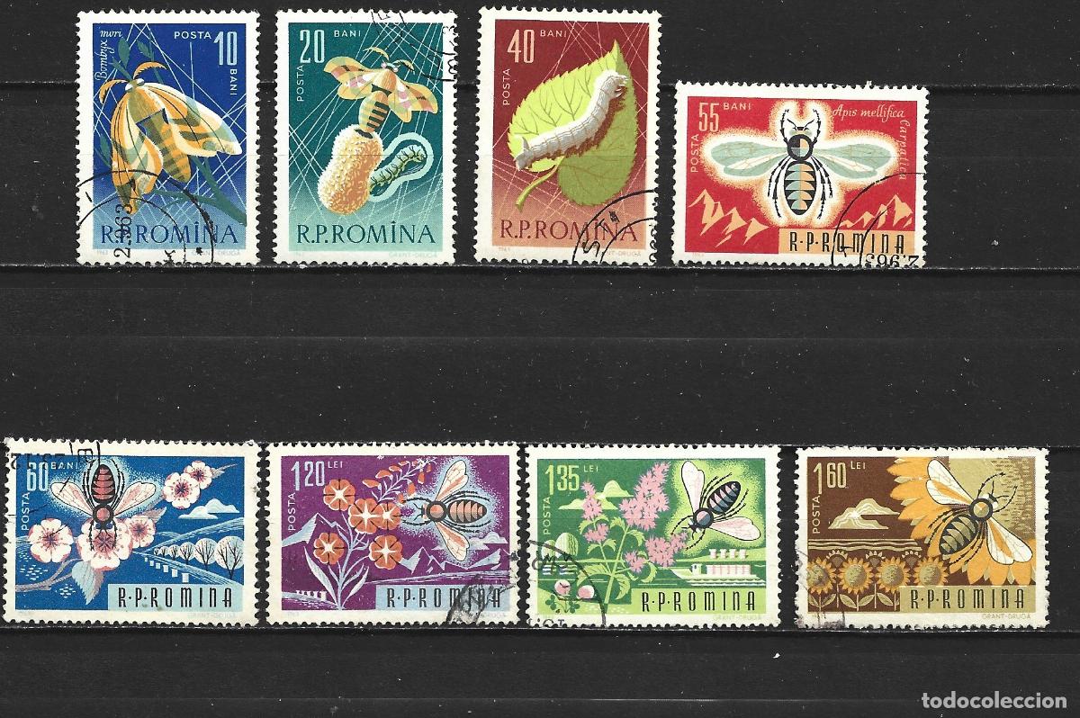 Sellos: RUMANIA YVERT NUM. 1944/1951 SERIE COMPLETA USADA