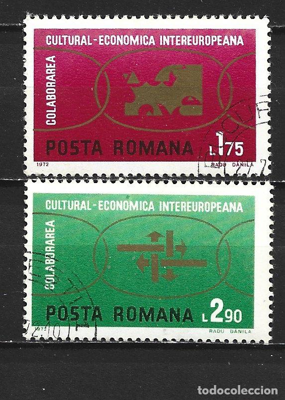 Sellos: RUMANIA YVERT NUM. 2680/2681 SERIE COMPLETA USADA