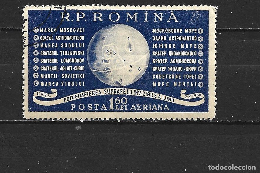 Sellos: RUMANIA CORREO AEREO YVERT NUM. 105 USADO
