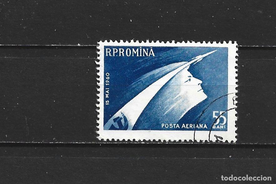Sellos: RUMANIA CORREO AEREO YVERT NUM. 110 USADO