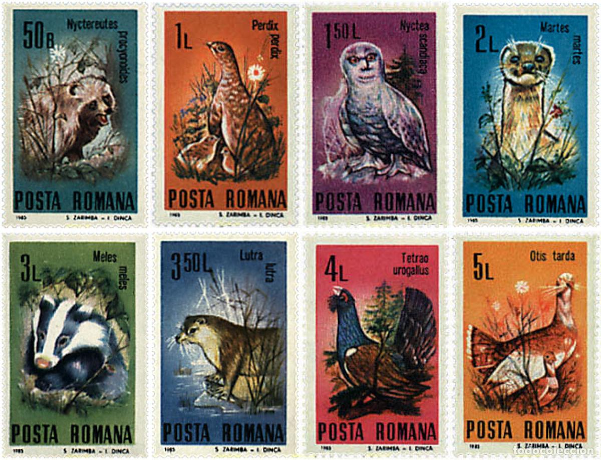 Sellos: 35768 MNH RUMANIA 1985 PROTECCION DE LA FAUNA