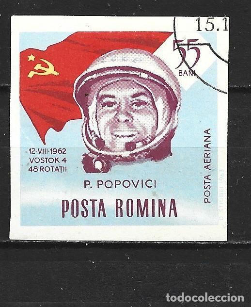 Sellos: RUMANIA CORREO AEREO YVERT NUM. 204 USADO SIN DENTAR