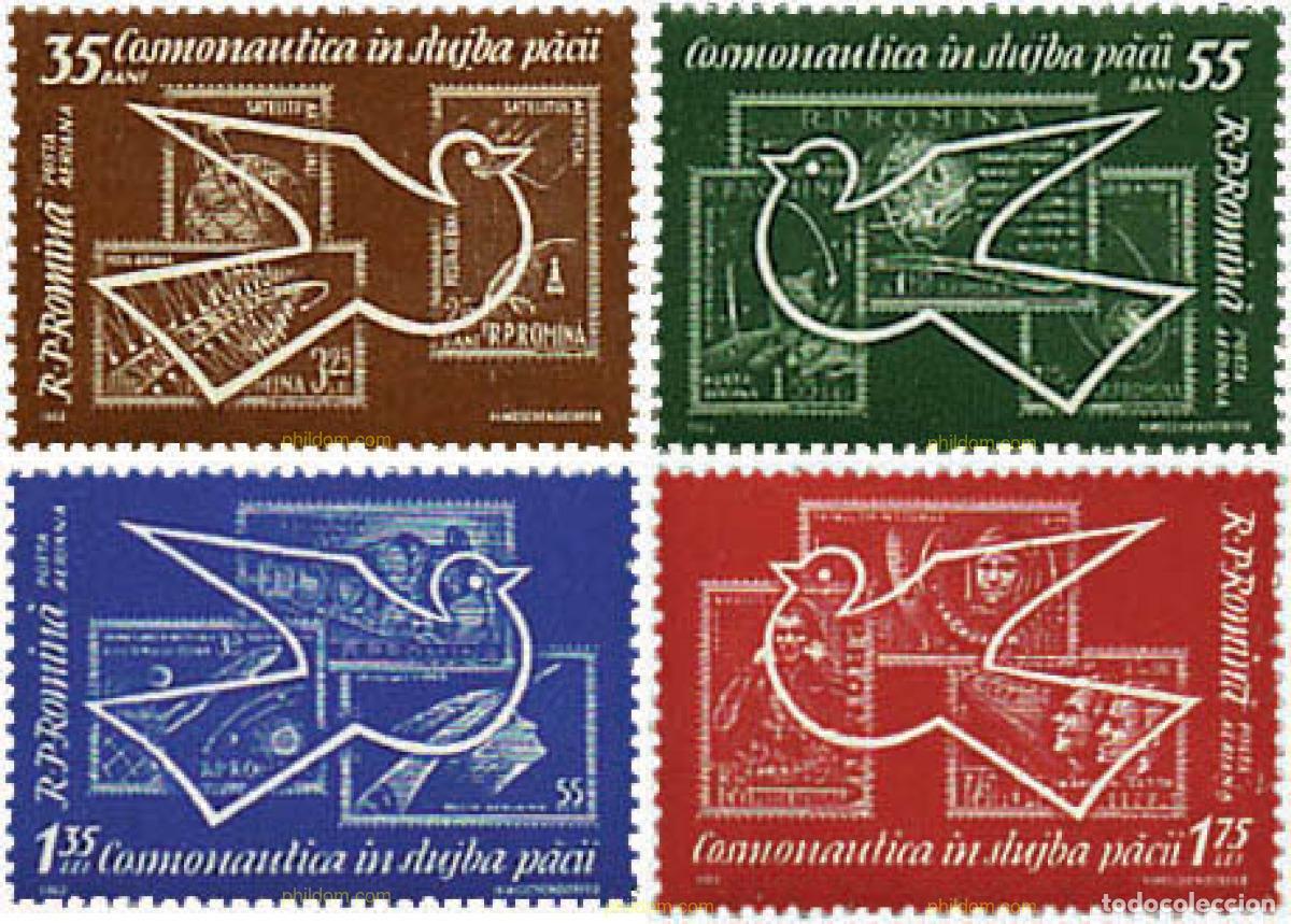 Sellos: 35376 MNH RUMANIA 1962 NAVEGACION COSMICA