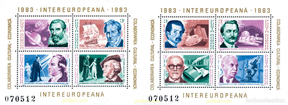 Sellos: 56816 MNH RUMANIA 1983 INTEREUROPA