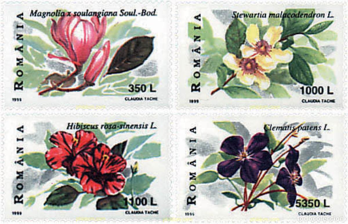 Sellos: 93999 MNH RUMANIA 1999 FLORES DE CACTUS