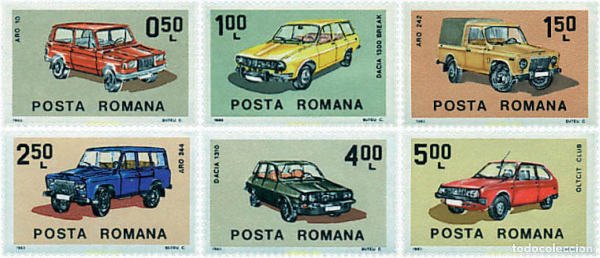 Sellos: 46483 MNH RUMANIA 1983 INDUSTRIA DEL AUTOMOVIL RUMANA