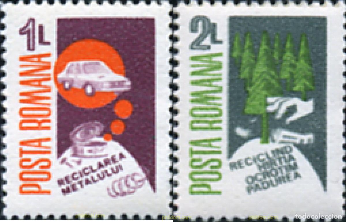 Sellos: 42510 MNH RUMANIA 1986 RECICLAJE