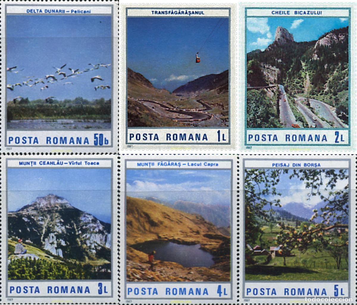 Sellos: 49271 MNH RUMANIA 1987 TURISMO