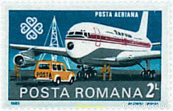Sellos: 42593 MNH RUMANIA 1983 A&Ntilde;O MUNDIAL DE LAS COMUNICACIONES