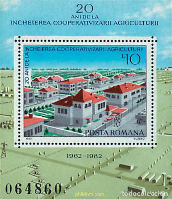 Sellos: 46501 MNH RUMANIA 1982 MODERNIZACION DE LA AGRICULTURA