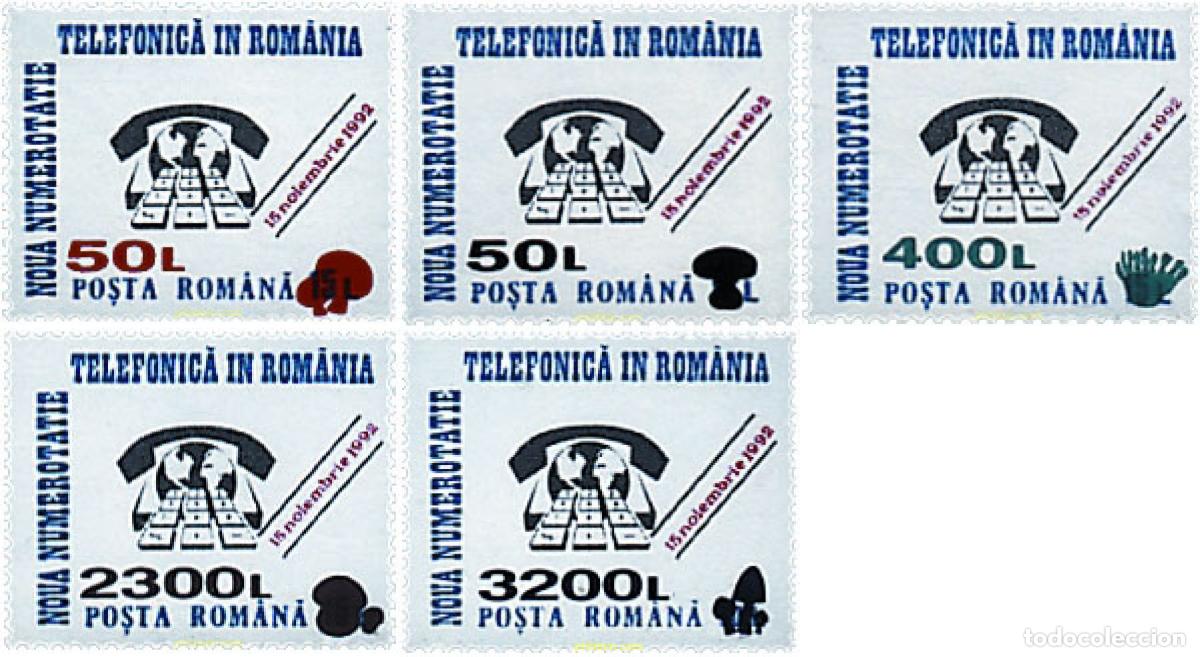 Sellos: 66290 MNH RUMANIA 1999 NUEVA NUMERACION TELEFONICA
