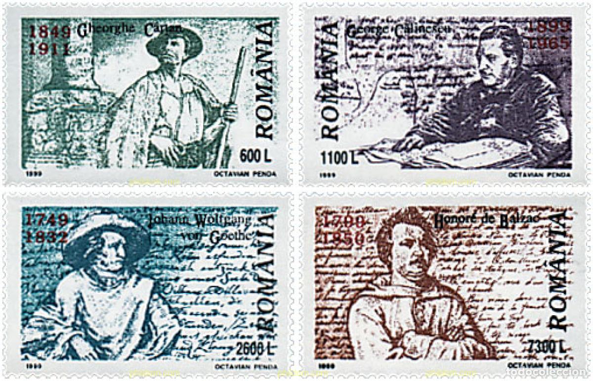 Sellos: 67272 MNH RUMANIA 1999 ANIVERSARIOS
