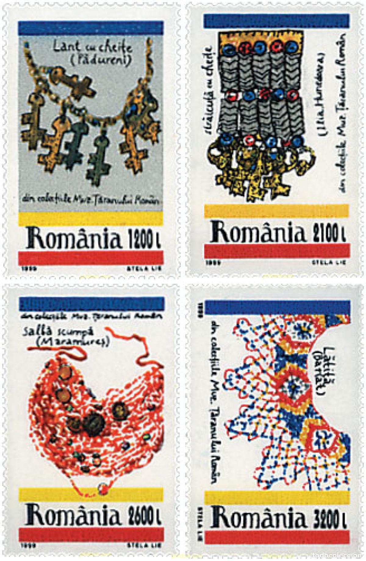 Sellos: 67271 MNH RUMANIA 1999 JOYAS ANTIGUAS