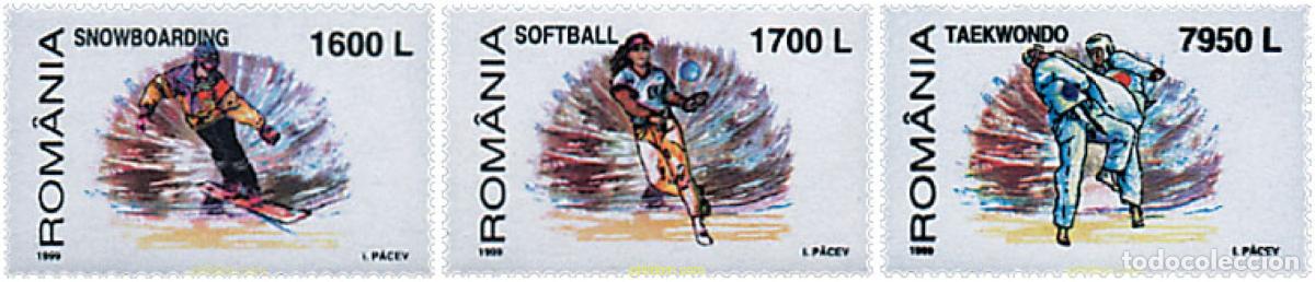 Sellos: 69538 MNH RUMANIA 1999 NUEVOS DEPORTES OLIMPICOS