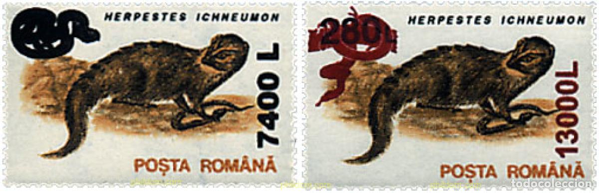 Sellos: 86292 MNH RUMANIA 2001 REPTILES