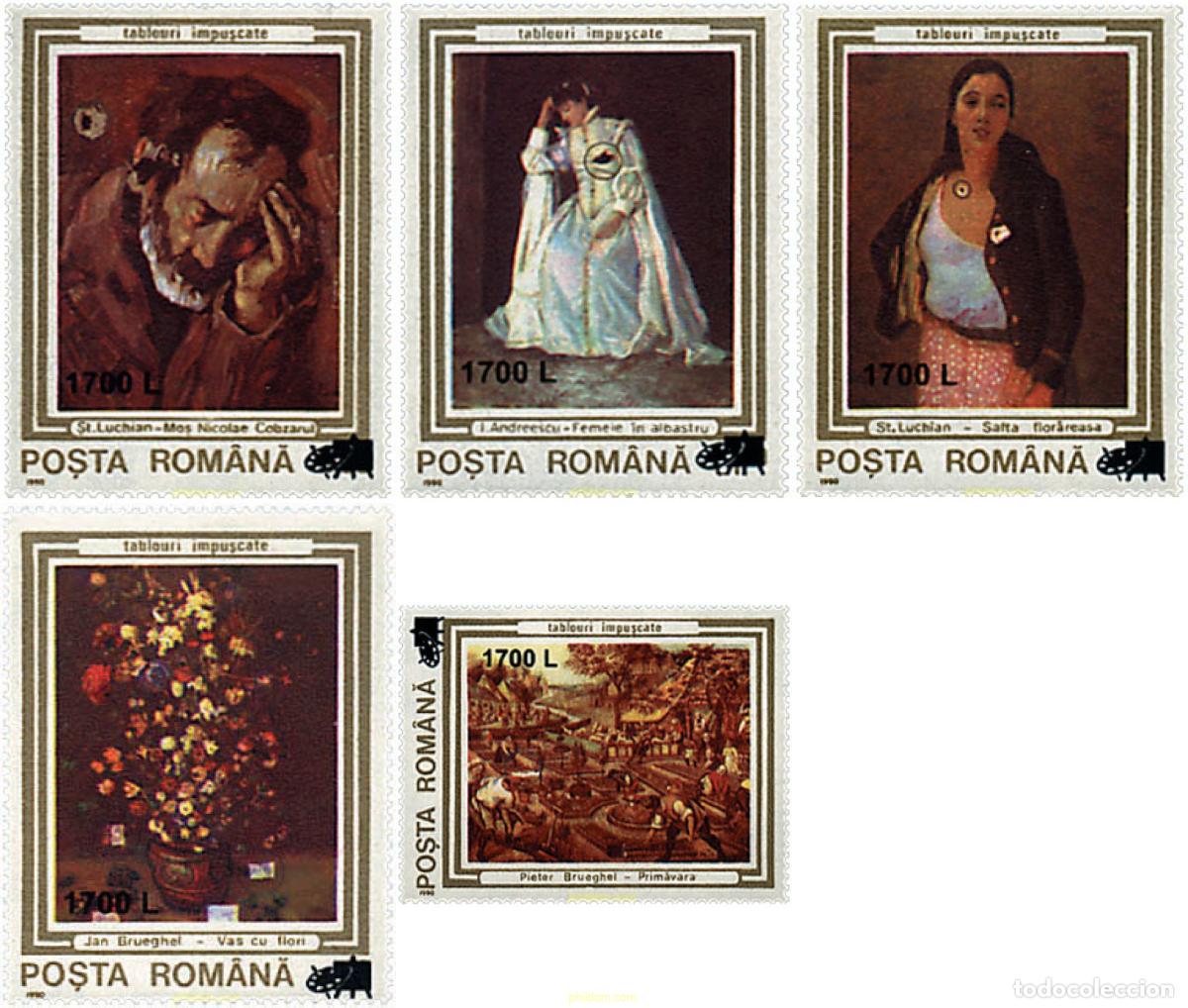 Sellos: 94002 MNH RUMANIA 2000 PINTURAS