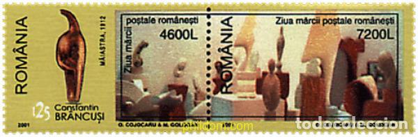 Sellos: 5071 MNH RUMANIA 2001 DIA DEL CORREO
