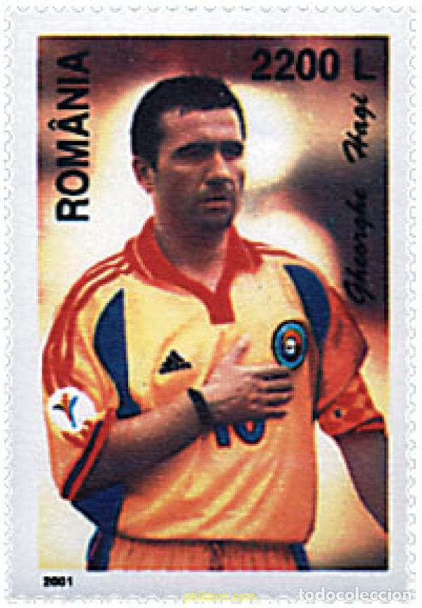 Sellos: 86281 MNH RUMANIA 2001 RETIRADA DE GICA HAGI COMO DEPORTISTA