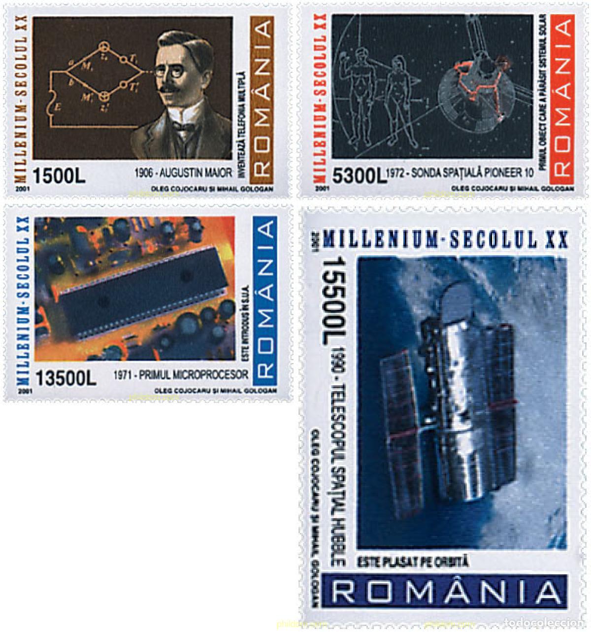 Sellos: 86287 MNH RUMANIA 2001 MILENIO