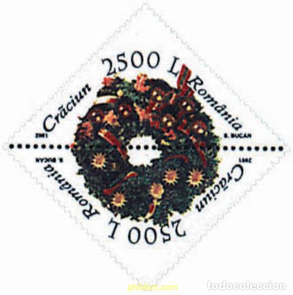 Sellos: 4710 MNH RUMANIA 2001 NAVIDAD