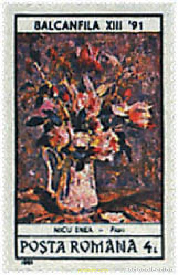 Sellos: 353980 MNH RUMANIA 1991 BALCANFILA 91. EXPOSICION FILATELICA BALCANICA
