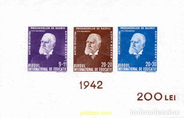 Sellos: 116588 MNH RUMANIA 1942 PRO PRISIONEROS DE GUERRA