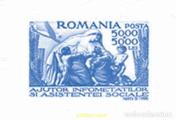 Sellos: 116662 MNH RUMANIA 1947 PRO OBRAS DE ASISTENCIA SOCIAL