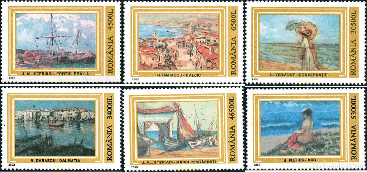 Sellos: 120500 MNH RUMANIA 2003 PINTURAS