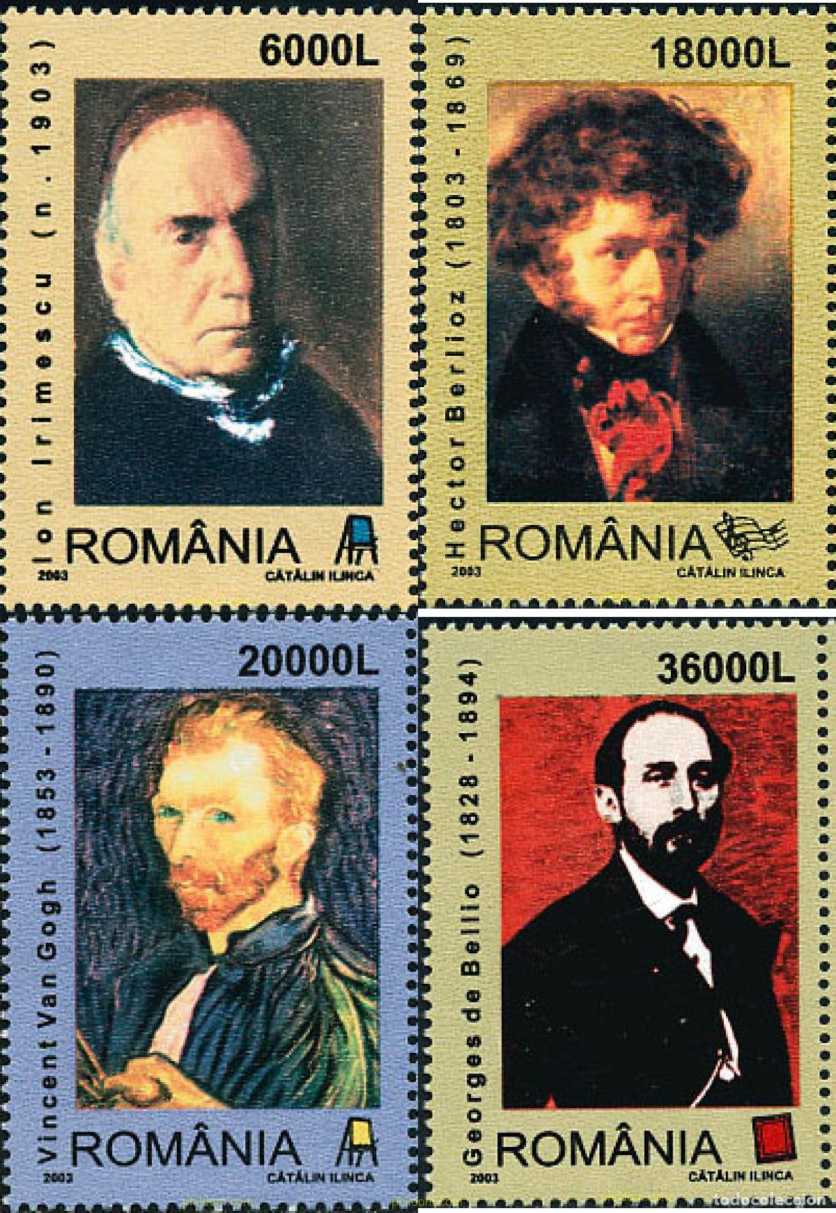Sellos: 121405 MNH RUMANIA 2003 PERSONAJES