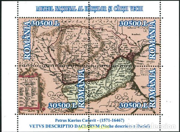 Sellos: 355961 MNH RUMANIA 2003 MUSEO NACIONAL DE CARTOGRAFIA