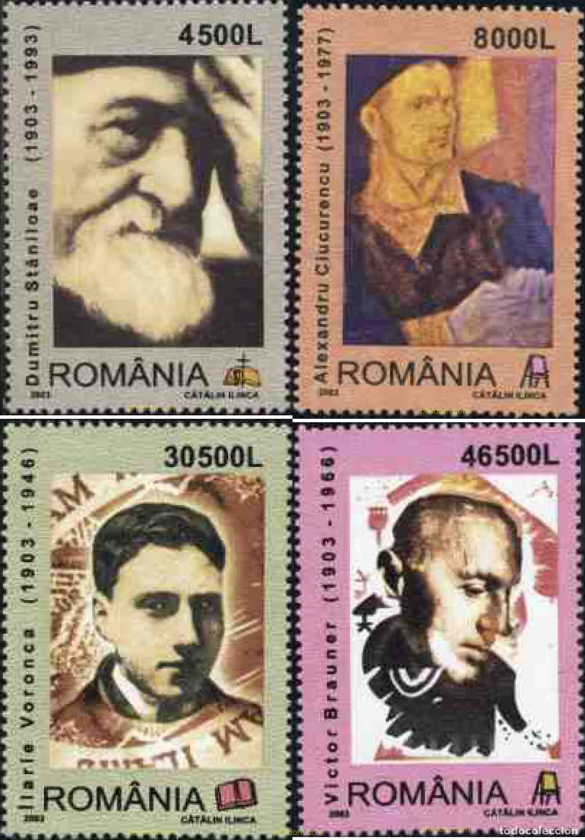Sellos: 132664 MNH RUMANIA 2003 CENTENARIOS